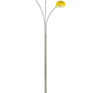 DL414/3 FL Wht 3 Lt Floor Lamp