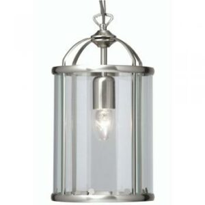 351/1AC 1 Light Ant Chrome Lantern