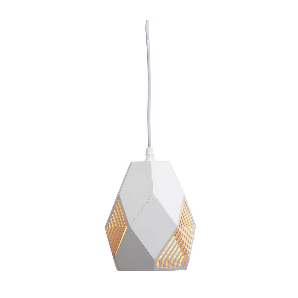 376LGWH Melfi White Pendant