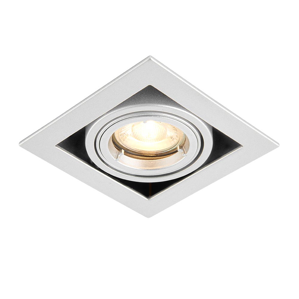 78535 GARRIX SILVER SINGLE RECESSED LIGHT