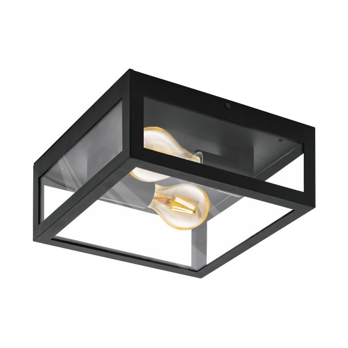 94832 Alamonte Black Ceiling Light