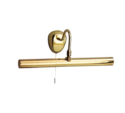 3008PB Malaga Picture Light - Polished Brass Metal